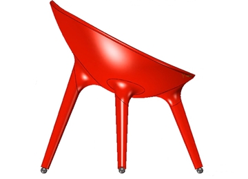 实例教程10：使用中望3D设计塑胶椅