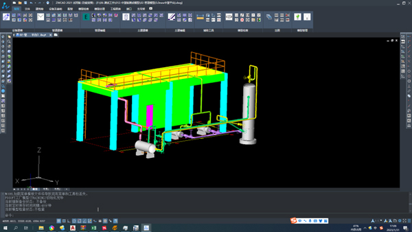 中望CAD插件：PDSOFT 3DPiping 三维管道设计与管理系统 V5.0